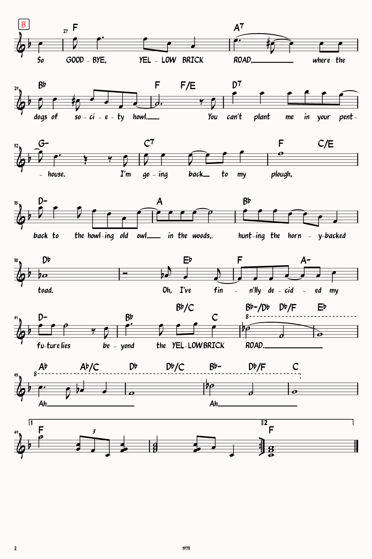 Sheet Music